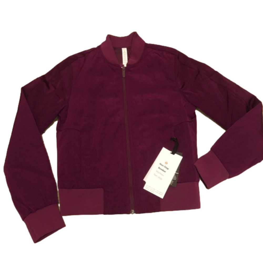 𝅺nwt Lululemon Non-Stop Bomber Puffer Reversible
Marvel Purple Sz 4